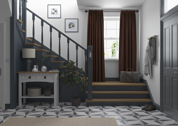 Maurice, Chocolate - Made to Measure Curtains - Image 5